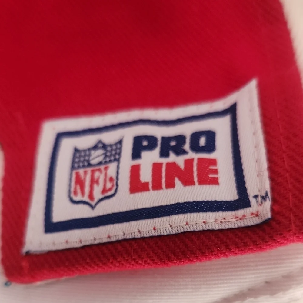 Reebok SF 49ers 90s NFL ProLine Red & White Hat